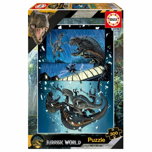 Puzzle Educa 300 peças Jurassic World