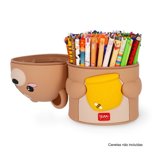 Estojo de silicone Legami Super Kawaii Urso 2