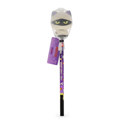 Graphite pencils with squishy Legami Halloween Squeezies Cat "Nine Lives Later..." HB No. 2 9