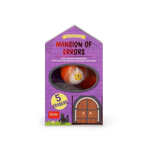 Mini eraser dispenser Legami Halloween Mansion of Errors 1