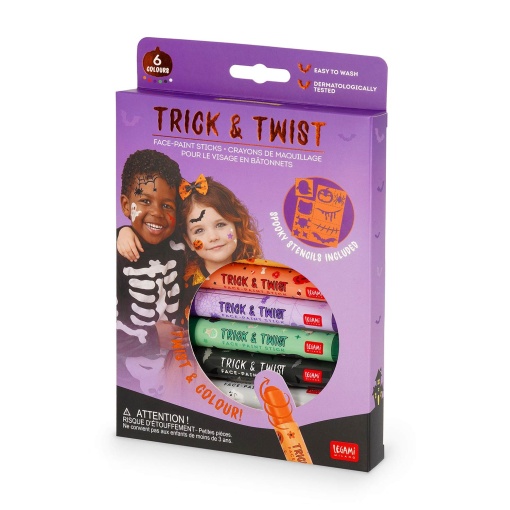 Legami Halloween Trick & Twist face paint 6 colors