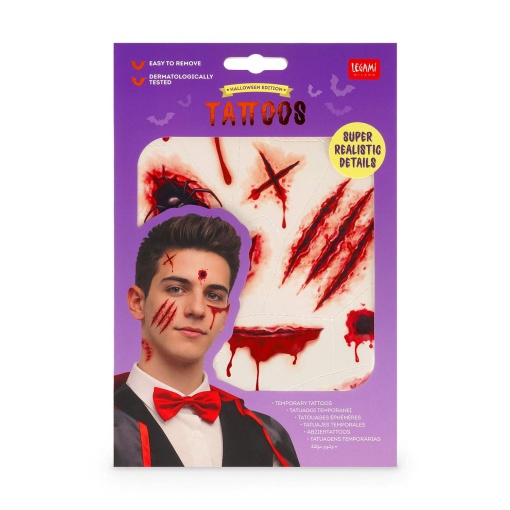 Legami Halloween Temporary Tattoos 1