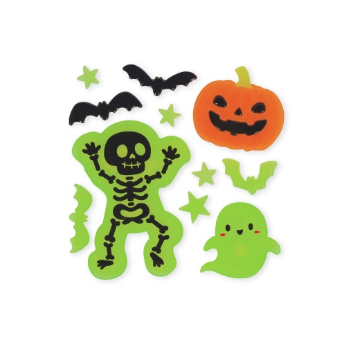 Legami Halloween Window-Glow Gel Window Stickers Glow in the Dark (11 units) 1