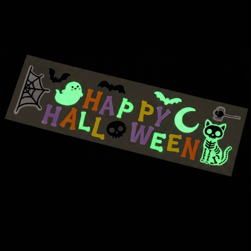Legami Halloween Window-Glow Gel Window Stickers Glow in the Dark (29 units) 3
