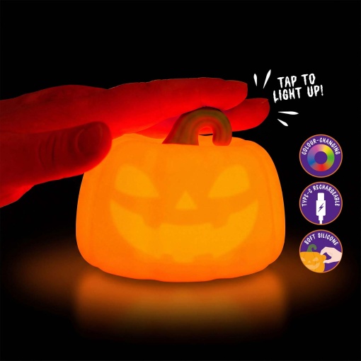 Mini Legami Halloween Soft Dreams Pumpkin Night Light 1