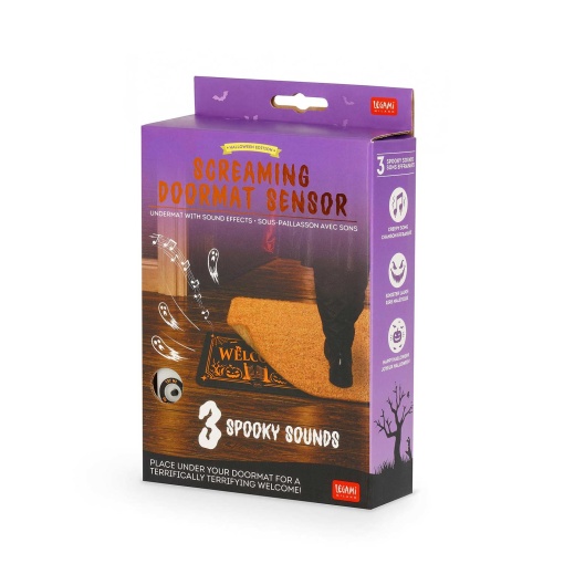 Legami Halloween Screaming Doormat Sensor 1 with sound effect sensor for entrance mat.