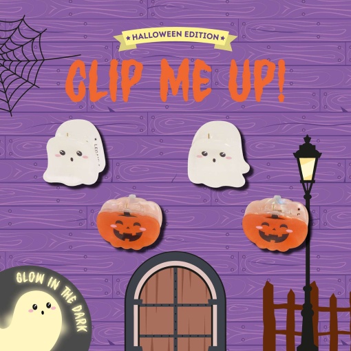 Mini Legami Halloween Clip Me Up! Hair Clips (4 units) 5