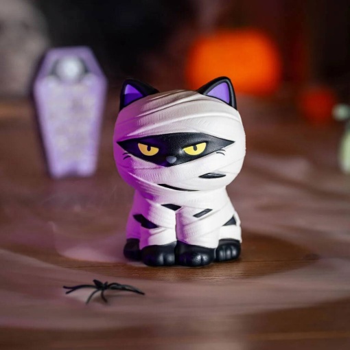 Squishy Legami Halloween Stress Less Gato Múmia 20