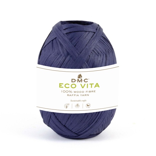 Fio de crochet DMC Eco Vita Raffia 50g púrpura 071