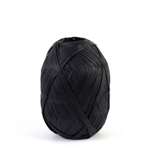 Fio de crochet DMC Eco Vita Raffia 50g preto 002