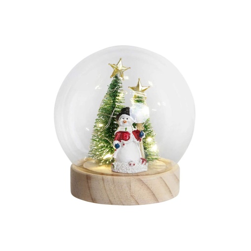 Snow globe, snowman item, 12cm.