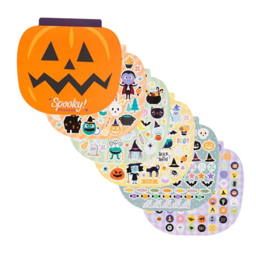 Spooky Pumpkin Sticker Book