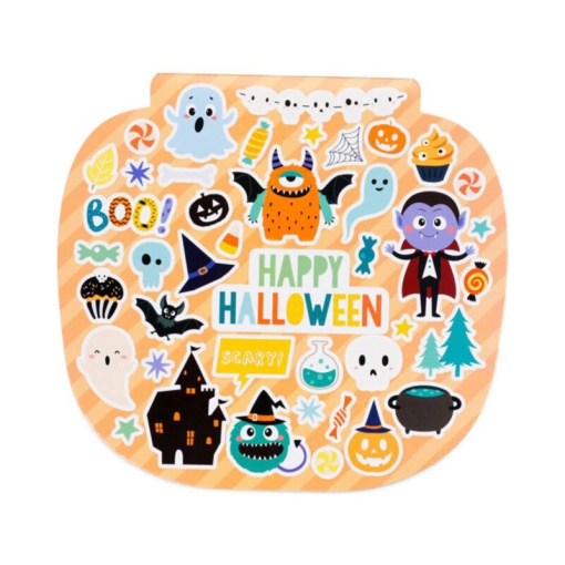 Spooky Pumpkin Sticker Book