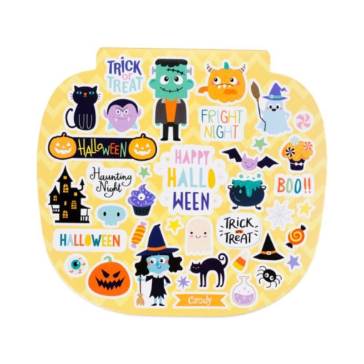 Spooky Pumpkin Sticker Book
