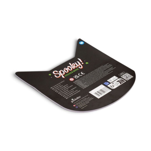 Livro de autocolantes Spooky gato