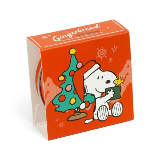 Bálsamo labial surtido de Peanuts & Woodstock para Navidad en lata