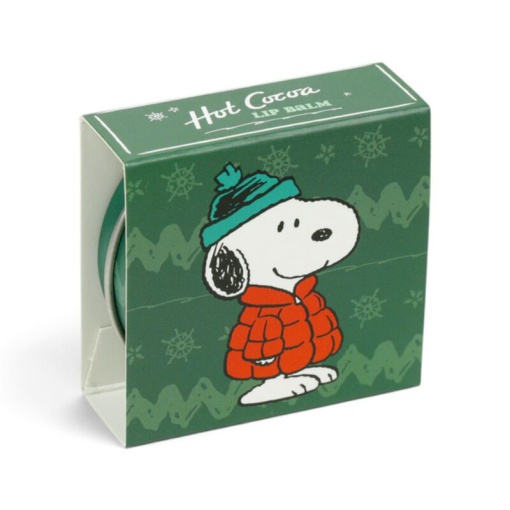 Bálsamo labial surtido de Peanuts & Woodstock para Navidad en lata