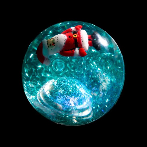 Bola saltitona com luz Jingle Bunch sortido