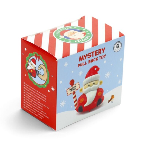 Boneco pull back Festive Friends surpresa
