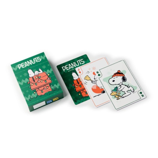 Baralho de cartas Peanuts Snoopy & Woodstock natal