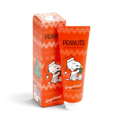 Crema hidratante de manos navideña de Peanuts Snoopy y Woodstock, 30 ml, surtido