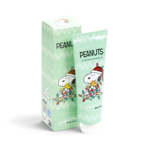Crema hidratante de manos navideña de Peanuts Snoopy y Woodstock, 30 ml, surtido