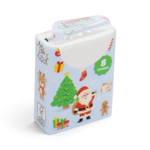 Lenços de papel Festive Friends (8 unidades)