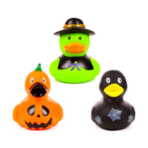 Surtido de patos espeluznantes para Halloween