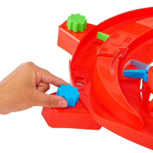 Pista de carreras Hot Wheels Racing Fórmula 1 Downhill Race Track Mattel JMC90