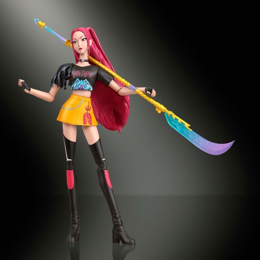 K-Pop Demon Hunters Mira con manos, caras y accesorios intercambiables Mattel JRY31