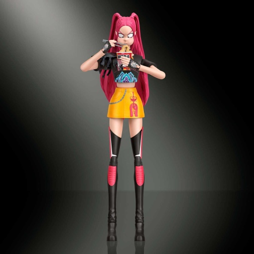 K-Pop Demon Hunters Mira con manos, caras y accesorios intercambiables Mattel JRY31