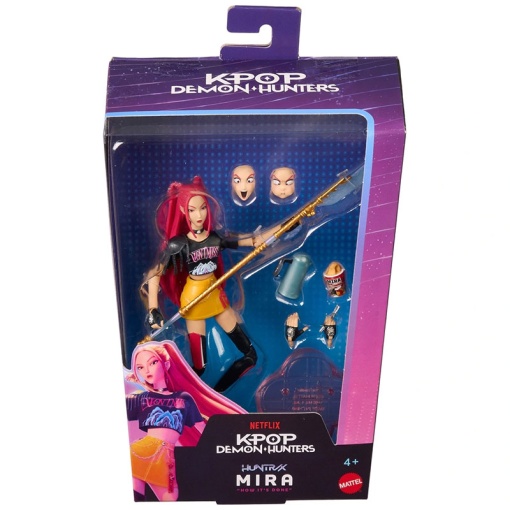 K-Pop Demon Hunters Mira con manos, caras y accesorios intercambiables Mattel JRY31