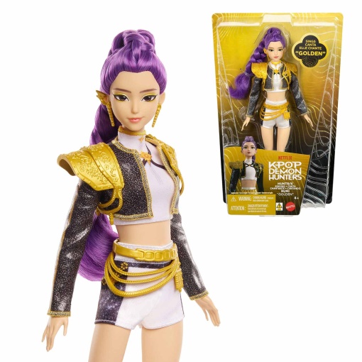 Cazadores de demonios K-Pop Rumi Dorado Mattel JRN40