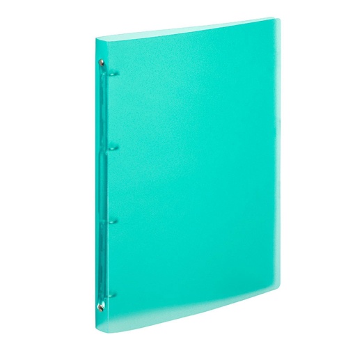 Viquel Propysoft A4 L/25mm 4-ring binder, assorted