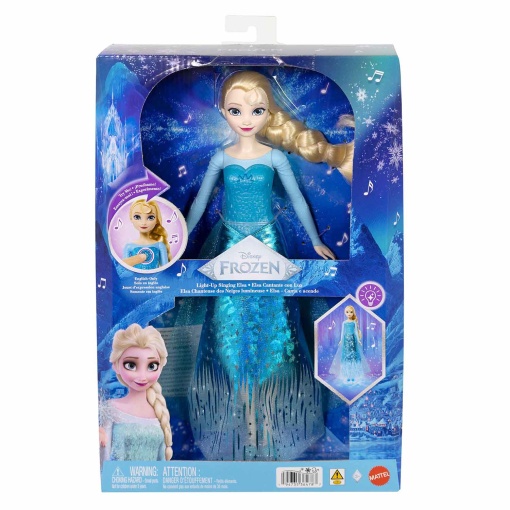 Cantante de Elsa de Frozen de Disney con luces Mattel JNB96