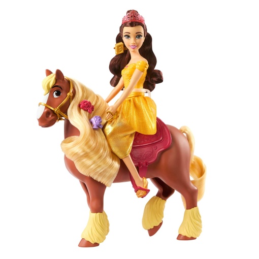 Princesas Disney Bela y Phillipe Mattel JBG01