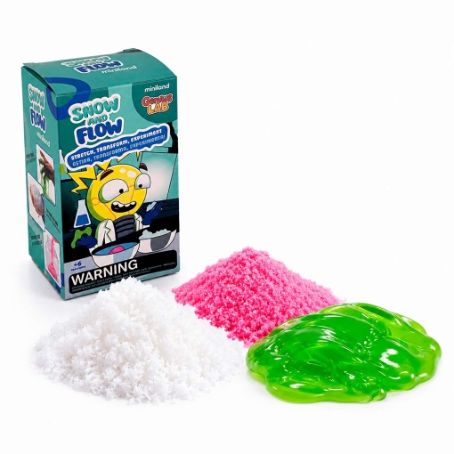 Slime Snow and Flow Miniland Genius Lab