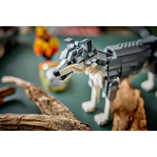 LEGO Creator 3-in-1 animais da floresta: lobo-cinzento 31393