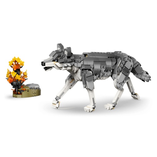 LEGO Creator 3-in-1 animais da floresta: lobo-cinzento 31393
