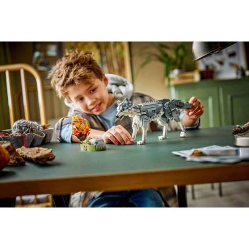 LEGO Creator 3-in-1 animais da floresta: lobo-cinzento 31393