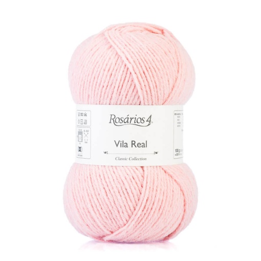 Fio de tricot Rosários 4 Vila Real 100g malva 09