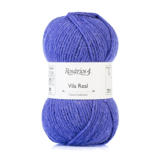 Fio de tricot Rosários 4 Vila Real 100g lilás 17