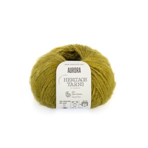 Fio de tricot Rosários 4 Aurora 25g pistachio 96