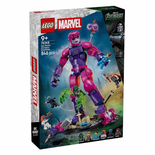 LEGO Marvel Batalla Épica: Vengadores Día del Juicio Final 76348