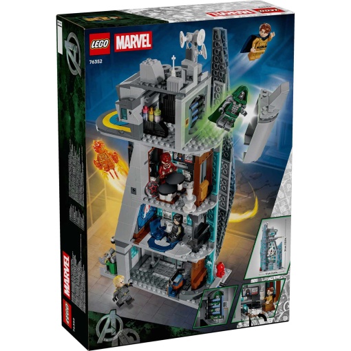 LEGO Marvel Vengadores: Torre de los Nuevos Vengadores del Día del Juicio Final 76352