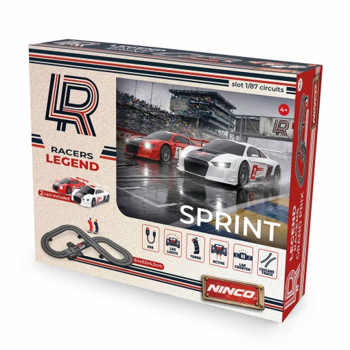 Pista de carreras de autos sprint Ninco Legend Racers
