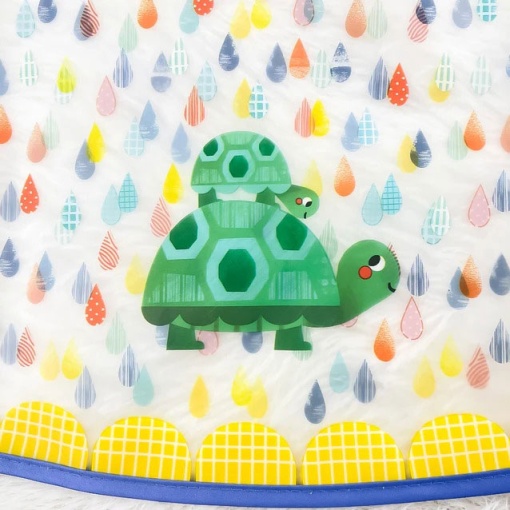 Poncho impermeável djeco tartaruga