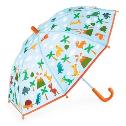 Guarda-chuva manual djeco 70cm dinossauros