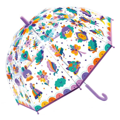 Guarda-chuva manual djeco 70cm arco-íris pop