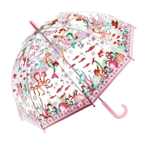 Guarda-chuva manual djeco 70cm sereia